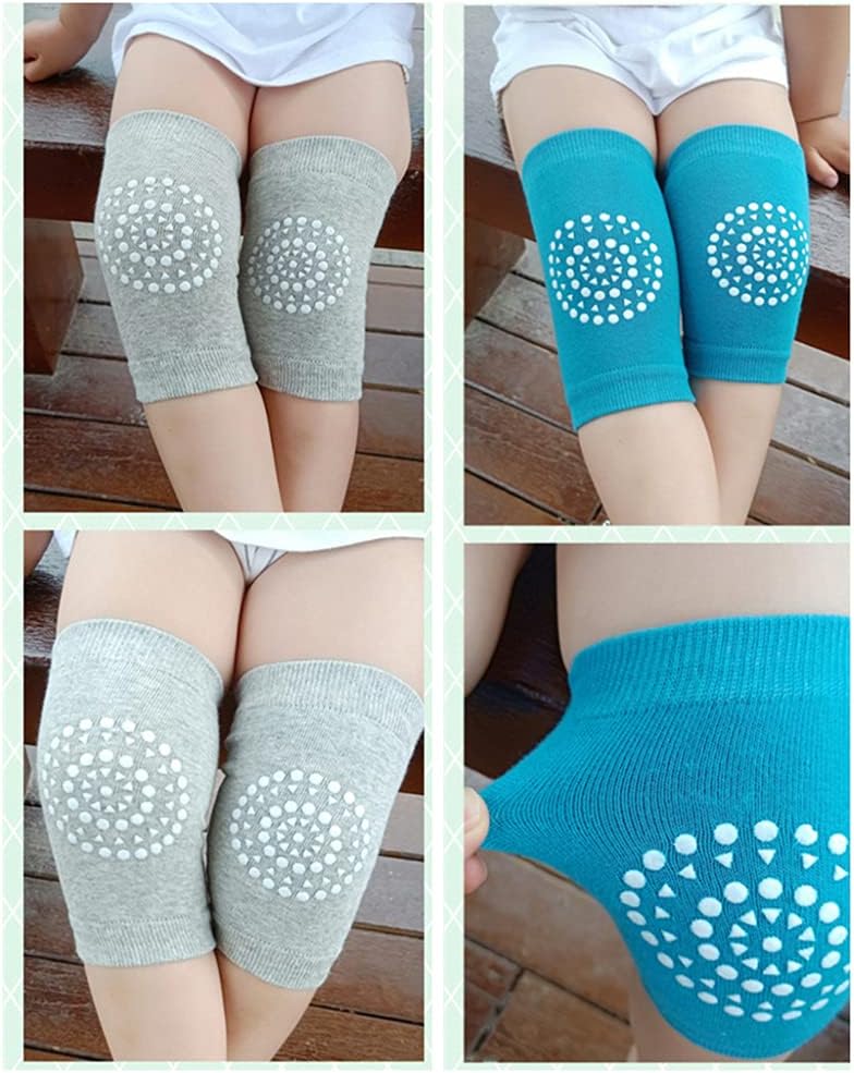 Toptim Toddler Knee Pads Unisex Baby Anti-Slip Stretch Kneepads for Crawling Non-constricting Legs 6-36M - Image 2